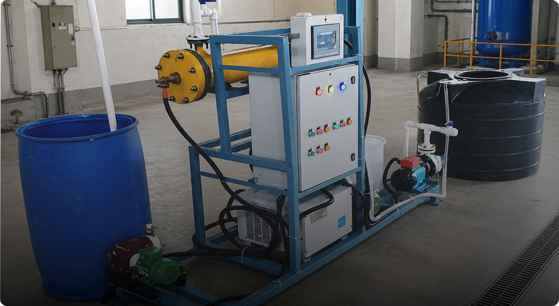 Electrochlorination systems for SENCO